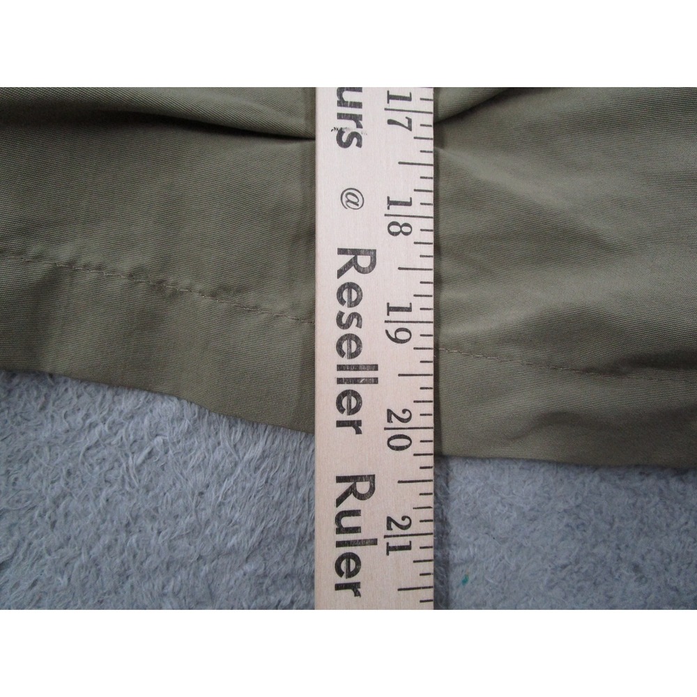Thousand Mile Cargo Shorts Mens Medium Tan Olive Colorblock Nylon Hiking Belted - Picture 7 of 8
